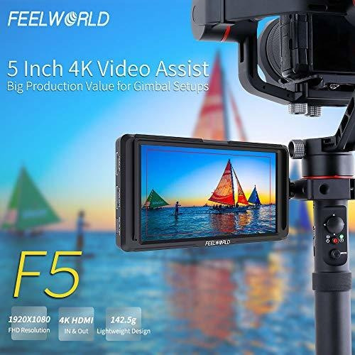 Feelworld F5 5 Pulgadas Dslr En La Cámara Monitor De Campo
