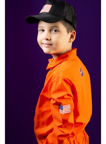 Disfraz + Gorra Especial Niños Astronauta Nasa Juegos