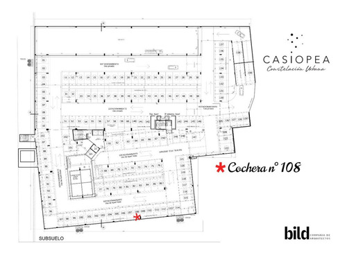 Imagen 3 de 3 de Excelente Cochera En Venta - Edificio Casiopea