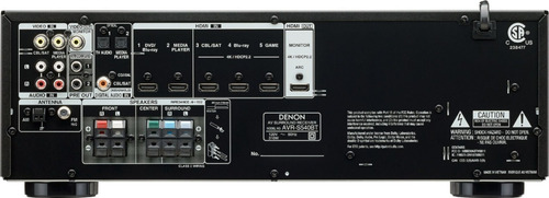 Receiver Denon Avr-s650h S650 Wifi 5.2 4k Imediato 110v