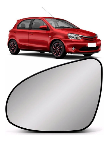 Lente Retrovisor Etios 2014 A 2019 Manual