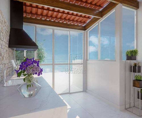 Cobertura Com 2 Dormitórios À Venda, 88 M² Por R$ 410.000,00 - Campestre - Santo André/sp - Co5257