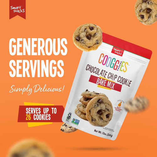 Mezcla De Galletas Con Chispas De Chocolate Sin Gluten Coogg