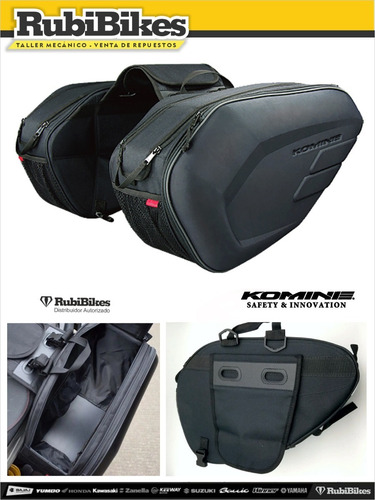 Alforjas Semi Rigidas Para Moto Komine