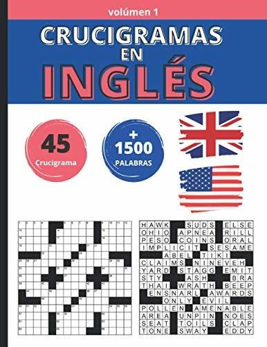 Libro : Crucigramas En Ingles 45 Crucigramas. Mas De 1500..