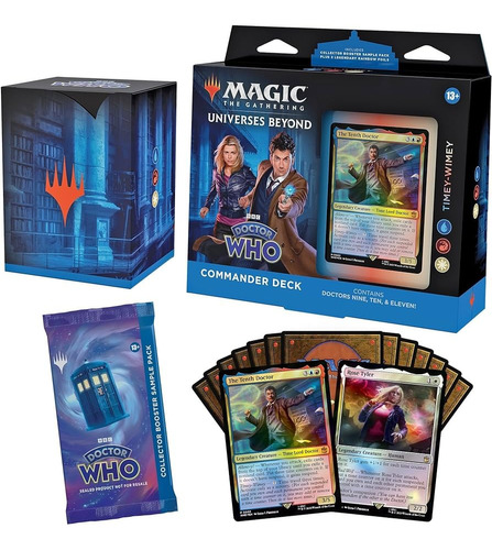 Magic Gathering Universes Beyond Doctor Who Cmm Deck Varios