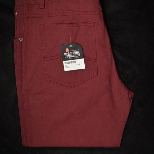 Imagen 5 de 6 de Pantalón Corte Jean Slim Fit Asombrus Hombres Altos