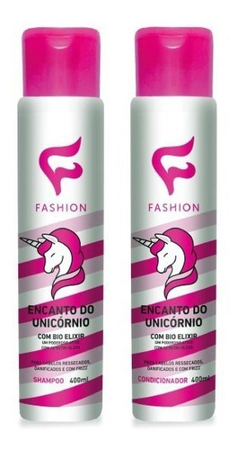 6 Kit Shampoo Encanto Unicornio Fashion Atacado
