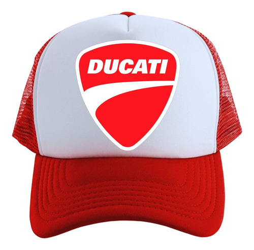 Gorra Trucker Ducati Racing Fligth Serie Geeks Red