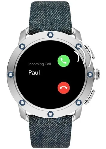 Reloj Diesel On Touchscreen Smartwatch Modelo Dzt2015 Color de la