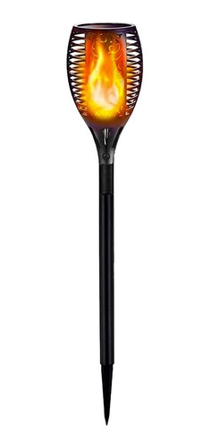 Pack 5 Antorchas Led Estaca Efecto Llama Carga Solar/ Hb Led