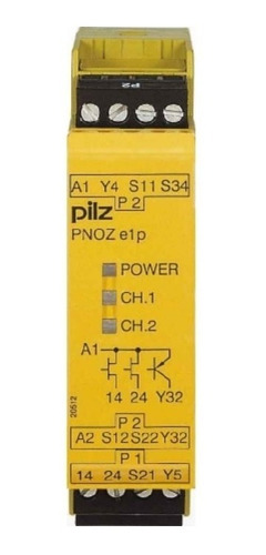 774130 Pilz Pnoz E1p 24vdc 2so Safety Relay