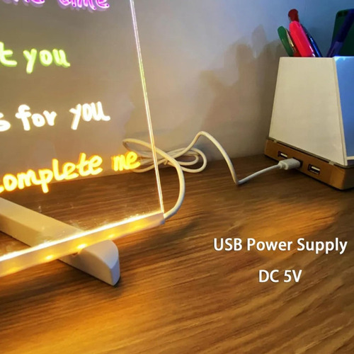 Tablero Luz For Niños,tablero Dibujo Led,acrílico