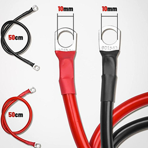 Cables De Batería Genéricos De Cobre Resistentes 50cm M8