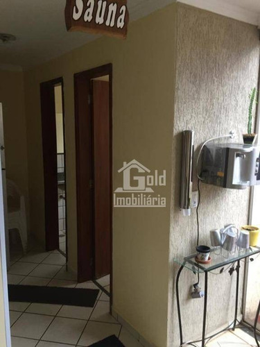 Kitnet Com 1 Dormitório À Venda, 25 M² Por R$ 170.000 - Nova Aliança - Ribeirão Preto/sp - Kn0016
