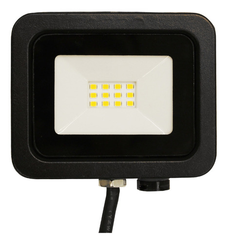 Illux Reflector Led Exterior  10w Luz Cálida Rl-3610.n30