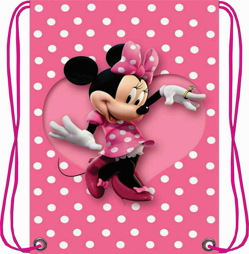 80pz Morralitos Dulceros Personalizados- Minnie Mouse