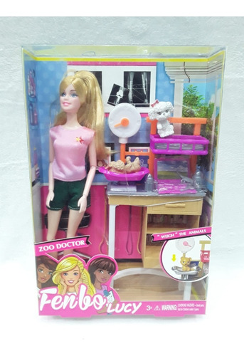 Muñeca Barbie Veterinaria