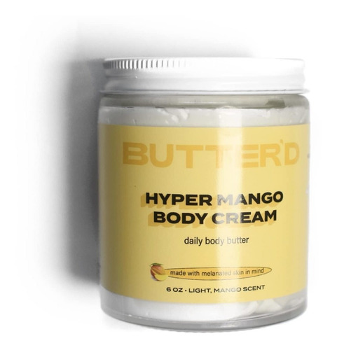 Butter'd Bodycare Crema Corporal Hyper Mango Con Aroma A Man