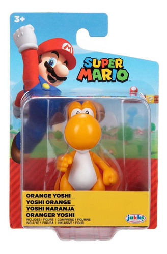 Boneco Super Mario - 2.5 Polegadas Colecionável - Yoshi