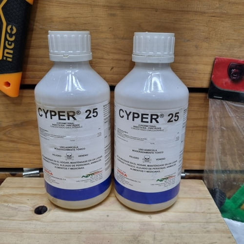 Imagen 1 de 1 de Cyper 25 Cipermetrina Insecticida Piretroide Tabaco Maíz 