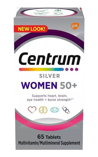 Centrum Silver Mujer 50+ Multivitaminico 65 Tabs Salud Natur