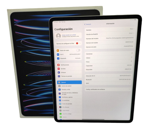 iPad Pro (12,9 Pulgadas, Sexta Generación)