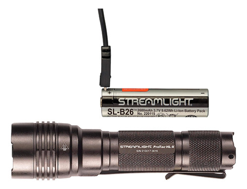 Linterna Tactica Streamlight 88085 Protac Hl-x Usb 1000-lum.