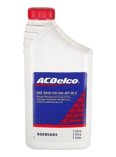 Aceite Diferencial Acdelco Original 85w140 Mineral S10