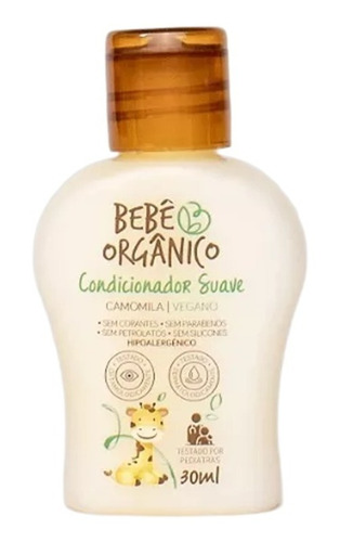 Kit Shampoo + Condicionador Bebê Orgânico Viagem