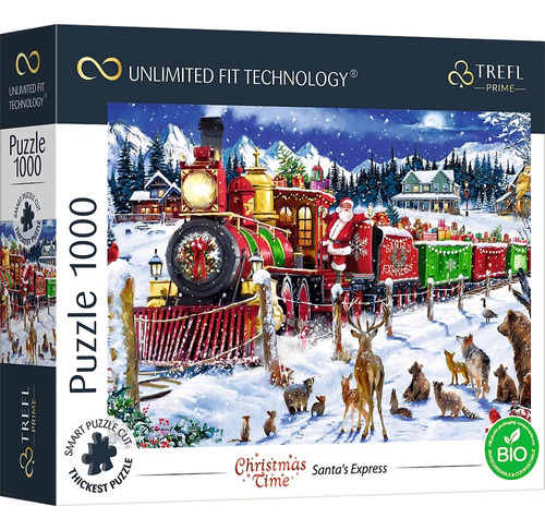 Rompecabezas Puzzle 1000 Pieza Trefl Tren Navidad - 10755