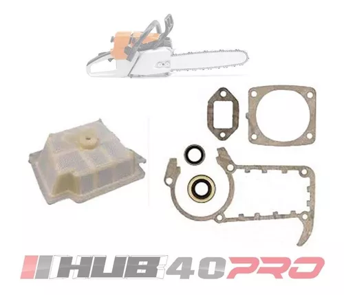 Kit Carcaça Cilindro Pistão Jogo Juntas Motosserra Stihl 361