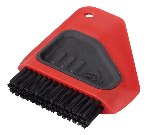 Msr Alpine - Cepillo Para Platos / Raspador, Color Rojo