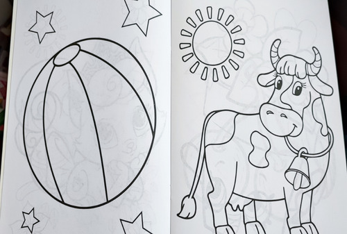 Libros Para Pintar Colorear Mis Primeros Dibujos