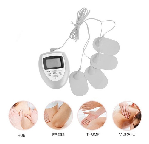 Imagen 6 de 7 de Masajeador Electro Estimulador Muscular 4 Pad
