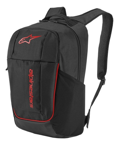 Mochila Alpinestars Gfx V2 Backpack Negro Rojo Color Negro Y Rojo Diseño De La Tela Liso