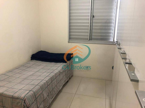 Apartamento Duplex Com 3 Dormitórios À Venda, 82 M² Por R$ 259.000,00 - Jardim São Domingos - Guarulhos/sp - Ad0006