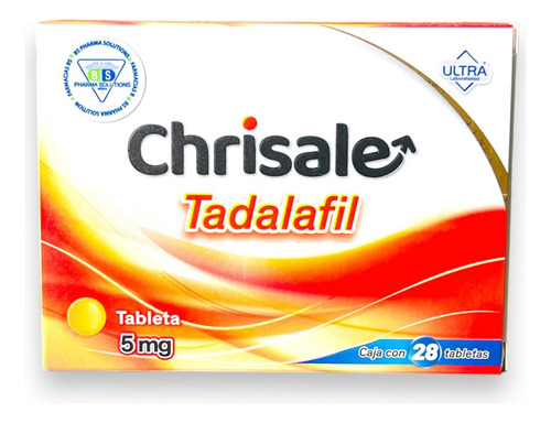 Chrisale Tadalafil 5mg C/28 Tabletas Ultra / Generico Cialis