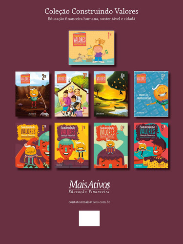 Construindo Valores, 6º ano, de Modernell, Álvaro. Editora Mais Ativos Serviços de Educação Ltda, capa mole em português, 2016