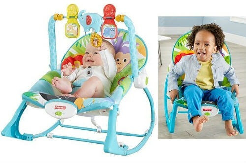 Silla Mecedora Musical Fisher Price 3reclinacion 18kg Unisex