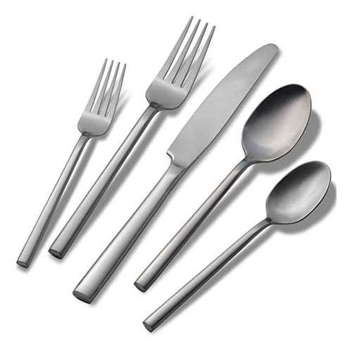 Juego Cubiertos Alata Potter 20p. Acero Inox. Para 4, Mate