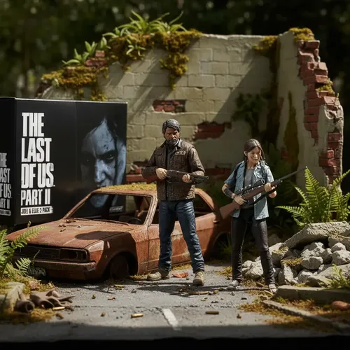 The Last Of Us Part 2 Ultimate Joel And Ellie 2 Pack - R$ 665,3