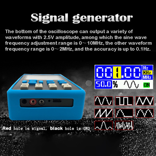 A Osciloscopio Portátil Dso2512g Lepmerk 120 M Hz