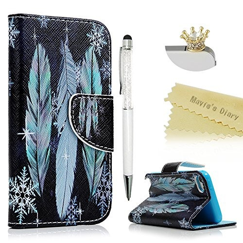 Touch 5, Touch 6 Wallet Case - Mavis's Diary Cuero De Pu Pre