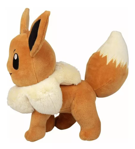 Pelúcia Pokémon - Eevee  Pelúcia pokemon, Bonecos de pelúcia, Eevee pokemon