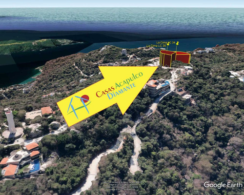 Cad Terreno La Cima Lc 34 Y 35. Dos Lotes Residenciales Con Vistas Privilegiadas A La Bahía De Acapulco