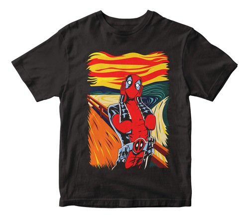 Remera Camiseta  Dead Pool El Grito Mundogeek