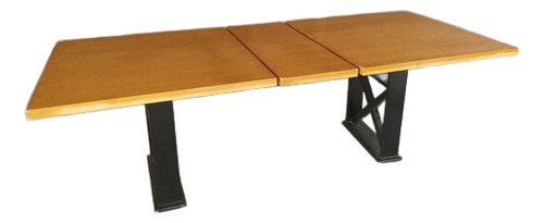 Comedor Rectangular De Madera Con 8 Sillas Negro (Usado)