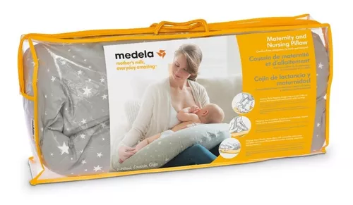 Almofada de maternidade e amamentação Medela, cor cinza