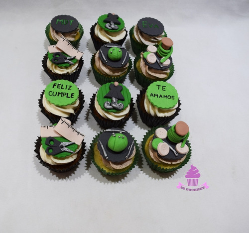 Cupcakes Costura Modista Corte Y Confeccion Mesa Dulce